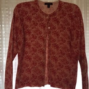 Lands End Sweater- Size M (10-12)  Multi Red